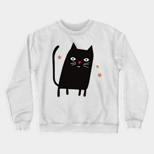 vintage-cat Crewneck Sweatshirt